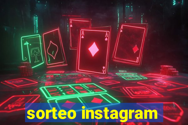 sorteo instagram